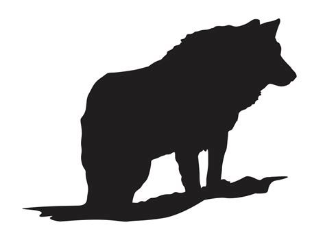 wolf silhouette png|More.